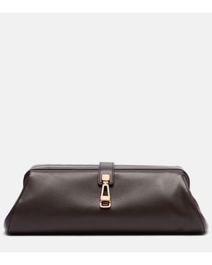 Gabriela Hearst Sac Small En Cuir - Marron