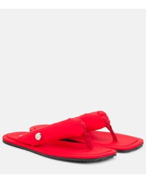 The Attico Sandalen Indie Aus Canvas - Rot