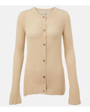 Posse Cardigan Lennon En Crochet De Coton Melange - Neutre