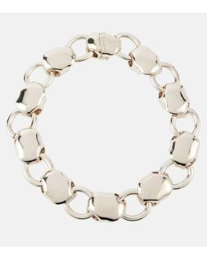 Saint Laurent Collar Shell - Metálico