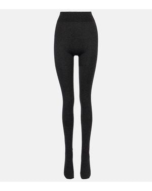 The Row Collants Isonzo En Cachemire - Noir