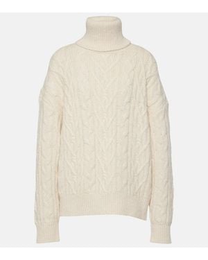 Nili Lotan Rollkragenpullover Annie - Weiß