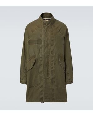 Visvim Parka Six-Five Fishtail - Verde