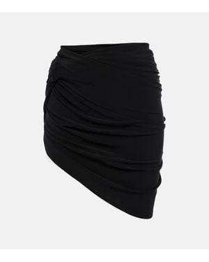 Jacquemus "The Drapeado Mini Skirt" - Schwarz