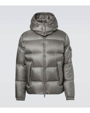 Moncler Couyere Hooded Down Jacket - Gray