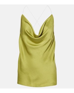 Y. Project Satin Top - Green