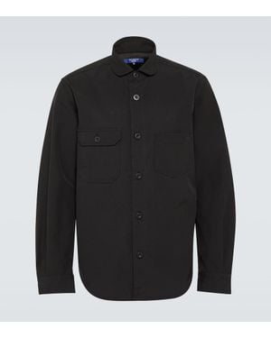 Junya Watanabe Paneled Technical Shirt - Black