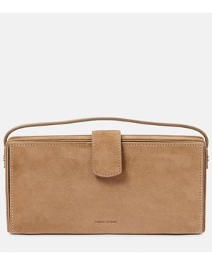 Magda Butrym Tote Apolonia Aus Veloursleder - Braun