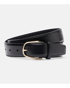 Saint Laurent Leather Belt - Black