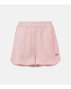 Stella McCartney Shorts Aus Seide - Pink