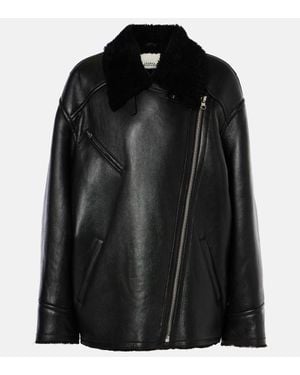 Isabel Marant Adelina Biker Jacket - Black