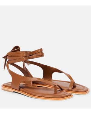 A.Emery Sandalen Heidi Aus Leder - Braun