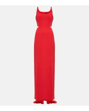 Versace Robe Medusa '95 Aus Seide - Rot