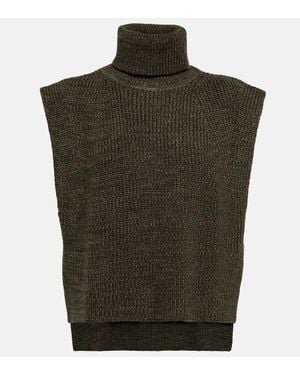 Isabel Marant Pullunder Megan Aus Wolle - Grün