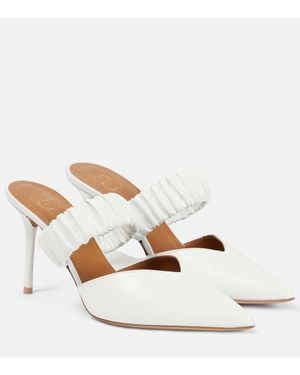 Malone Souliers Mules Maureen 100 - Bianco