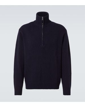 Allude Pullover Aus Kaschmir - Blau