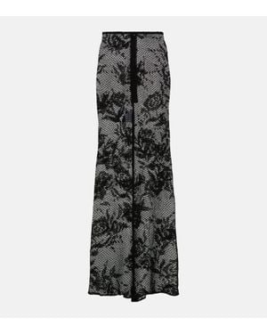 Alaïa Gonna Lunga - Nero
