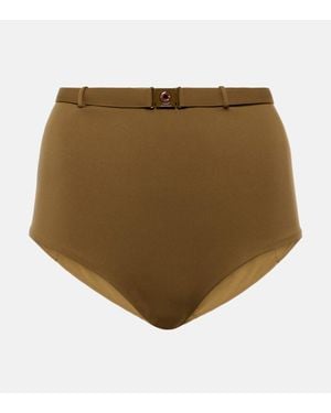 Loro Piana Slip Bikini A Vita Alta - Neutro
