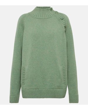Loro Piana Pullover Lupetto Berkeley Aus Kaschmir - Grün