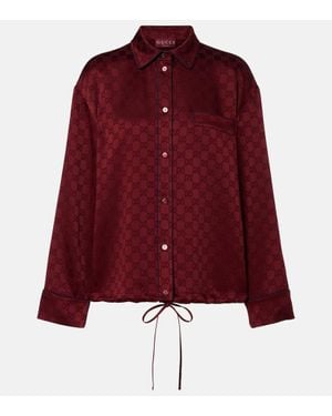 Gucci Gg Shirt - Red