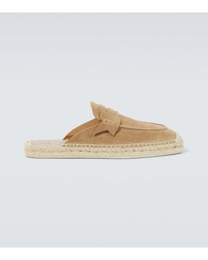 Christian Louboutin Alpargatas Crosta De Ante - Blanco