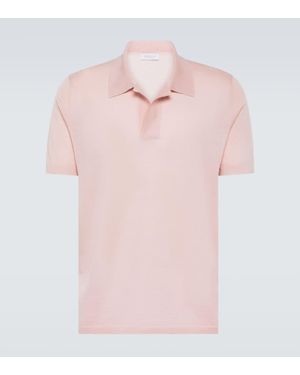 Gabriela Hearst Stendhal Cashmere Polo Jumper - Pink