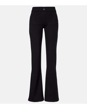 Coperni Low-Rise-Hose Aus Einem Baumwollgemisch - Blau