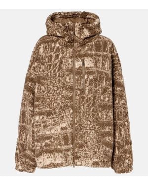 adidas By Stella McCartney Jacke Aus Fleece - Braun