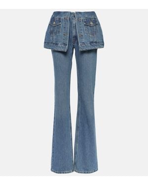 Coperni Flap Jeans - Blue