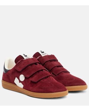 Isabel Marant Sneakers Beth Aus Veloursleder - Rot