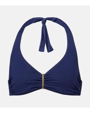 Melissa Odabash Top De Bikini Provence Adornado - Azul