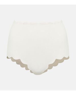 Marysia Swim Bikini-Hoeschen Santa Monica - Weiß