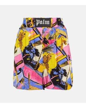 Palm Angels Printed Shorts - Multicolor