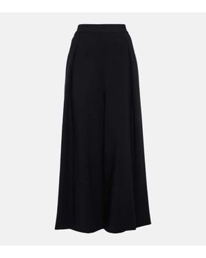 FFORME Culottes Nadja Aus Einem Wollgemisch - Schwarz
