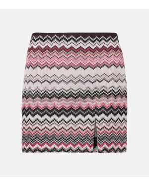 Missoni Minigonna A Zig-Zag - Viola