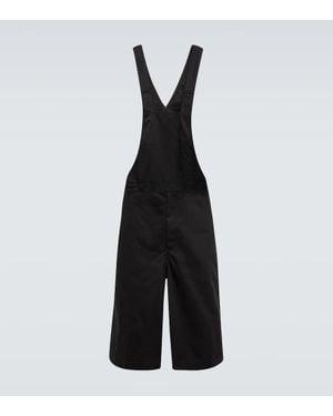 Comme des Garçons Overall Aus Baumwoll-Twill - Schwarz