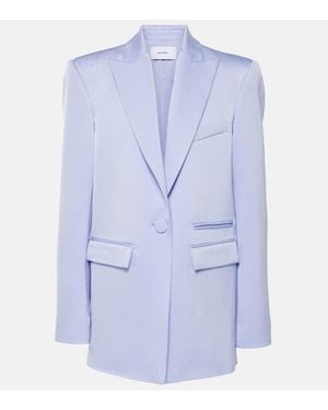 Alex Perry Blazer Aus Crepe - Blau