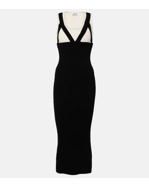 Jean Paul Gaultier 'The Madone' Maxi Dress - Black