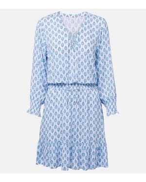 Heidi Klein Robe La Croisette Imprimee - Bleu