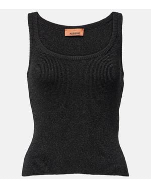 Missoni Lame Tank Top - Black