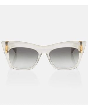 Balmain Eckige Sonnenbrille B-Ii - Grau