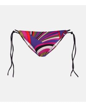 PUCCI Bedrucktes Bikini-Hoeschen Iride - Pink