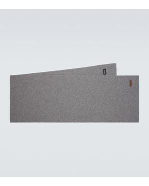 ZEGNA Panuelo De Cachemir Acanalado - Gris