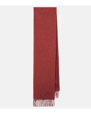 Loro Piana Grande Unita Cashmere Scarf - Red