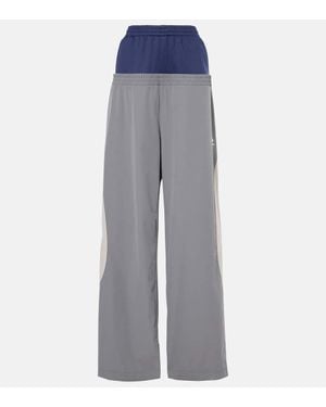 Balenciaga Pantaloni Sportivi Cut-Up - Grigio