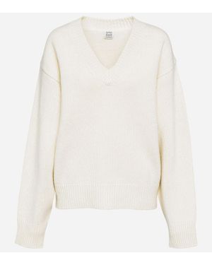 TOTEME Pullover Aus Wolle Und Kaschmir - Pink