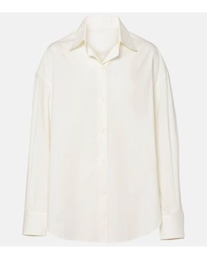 Faithfull the Brand En Vau Cotton Shirt - White