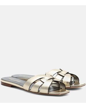 【Saint Laurent】NU PIEDS 05 VIT VER SOFT SL SA◆571952B8I00 Designer Saint Laurent Nu Pieds Sandals for Women - Up to 21