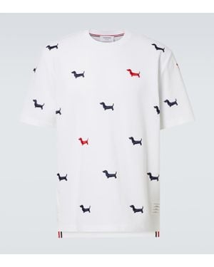 Thom Browne T-Shirt Hector - Bianco