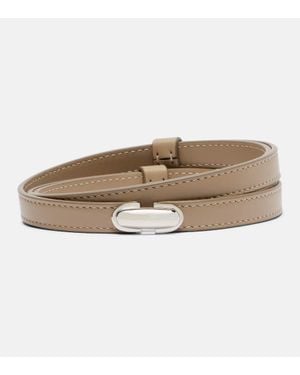 SAVETTE Guertel Symmetry Aus Leder - Natur